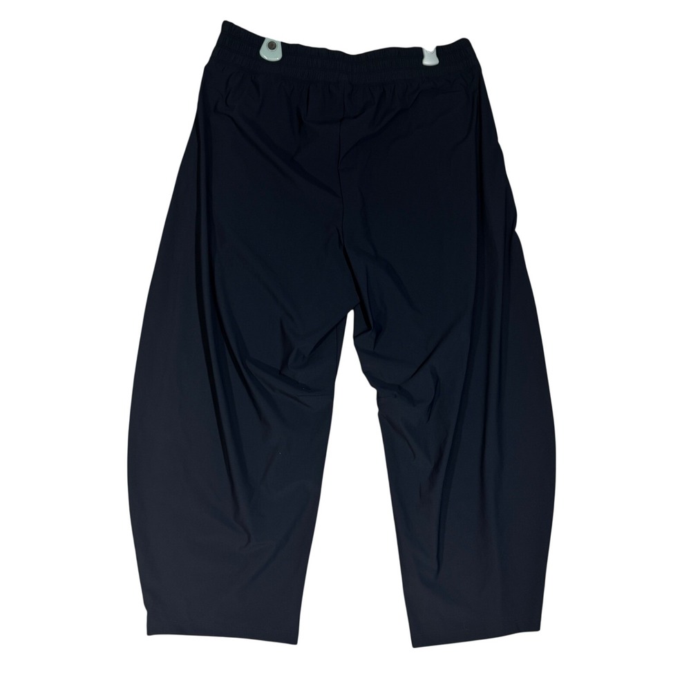 Old Navy Active SleekTech Go-Dry Pants XL Navy Blue Wide Leg Crop 1166 - Picture 7 of 7